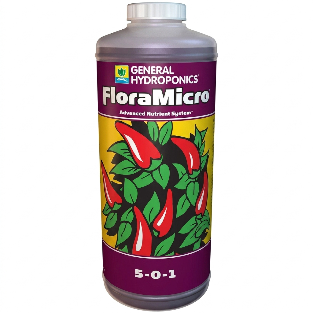 GH Flora Micro, 1 qt — Nutrientes General Hydroponics | Pachamama Costa Rica