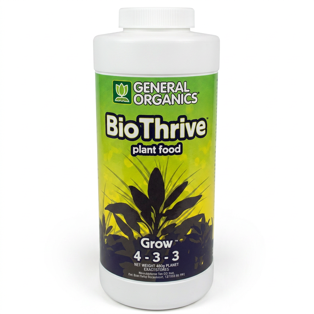GH General Organics BioThrive Grow, 1 qt — Nutrientes General Hydroponics | Pachamama Costa Rica