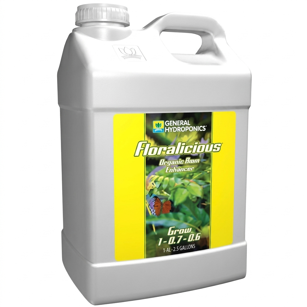 GH Floralicious Grow, 2.5 gal — Nutrientes General Hydroponics | Pachamama Costa Rica