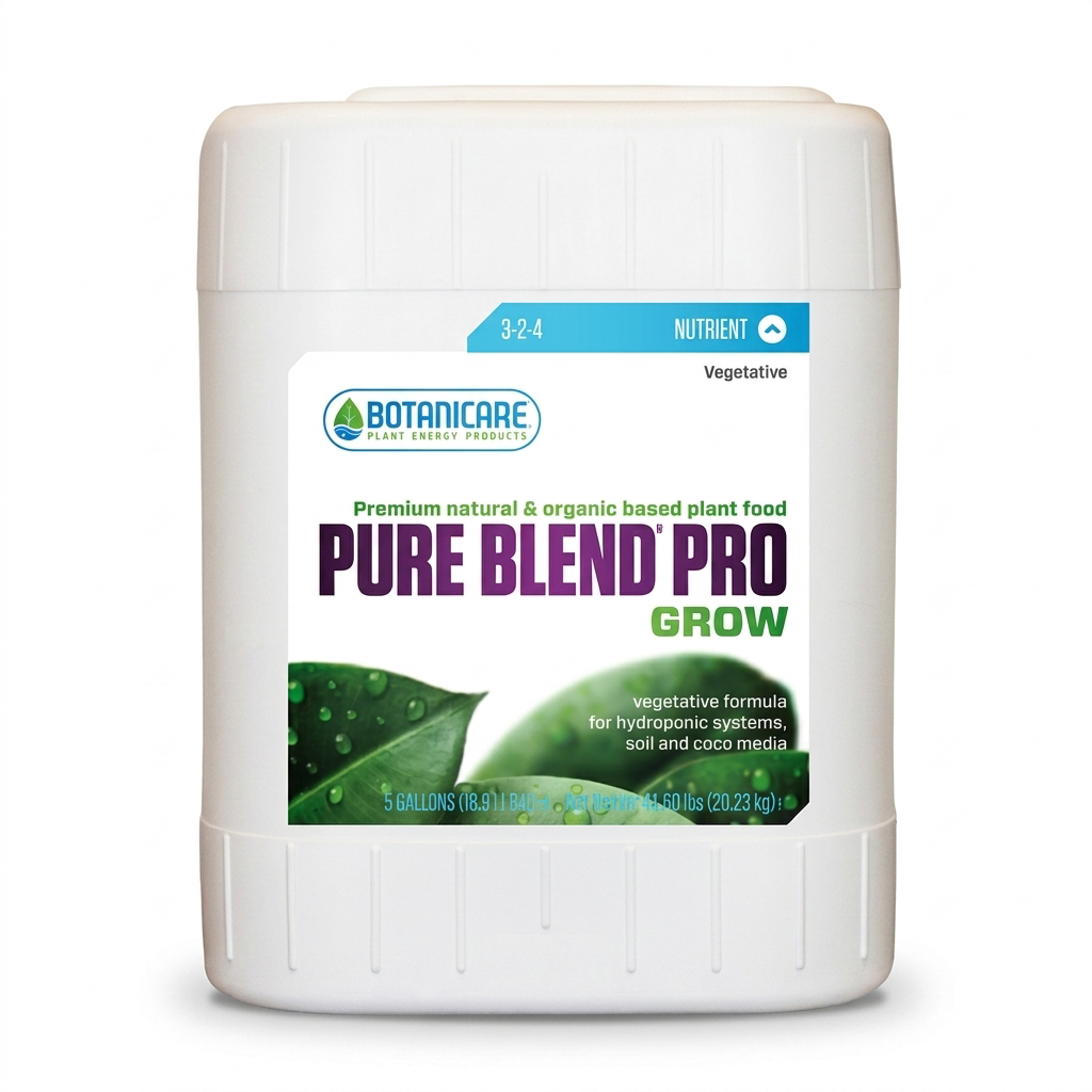 Botanicare Pure Blend Pro Grow, 5 gal — Nutrientes Botanicare | Pachamama Costa Rica