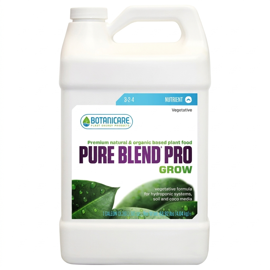 Botanicare Pure Blend Pro Grow, 1 qt — Nutrientes Botanicare | Pachamama Costa Rica