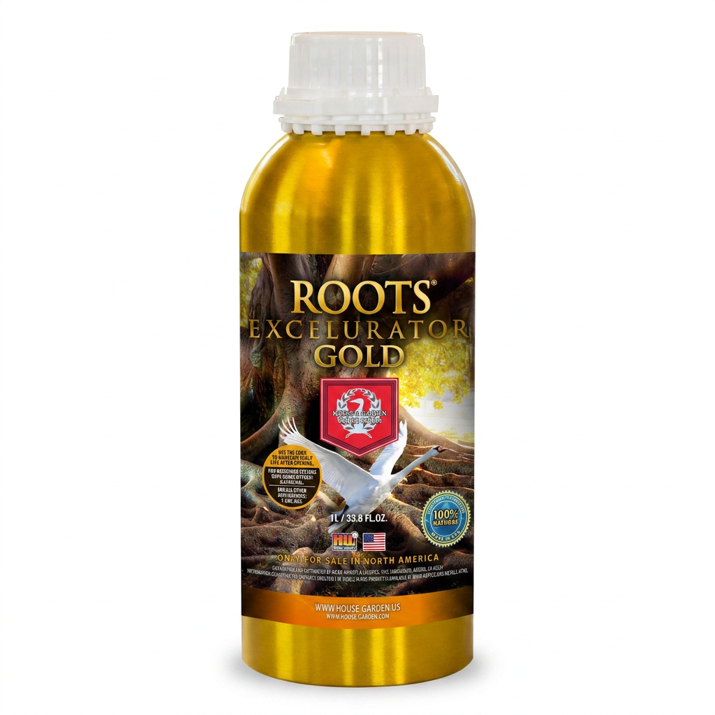 House & Garden Roots Excelurator Gold, 500 ml — Aditivos House & Garden | Pachamama Costa Rica