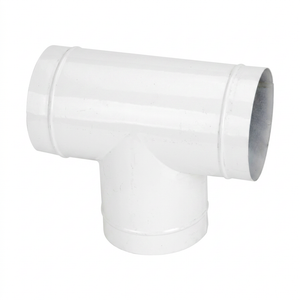 Green Gold 10x10x10 White Coated Tee Connector