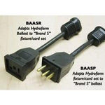 Hydrofarm Receptacle Adapter, "Brand S"