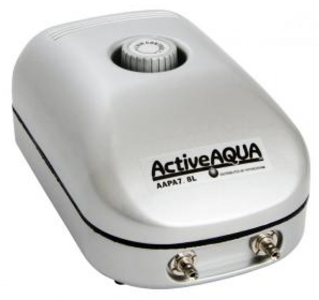 Active Aqua Air Pump, 2 Outlets, 3 w, 7.8 lt/min