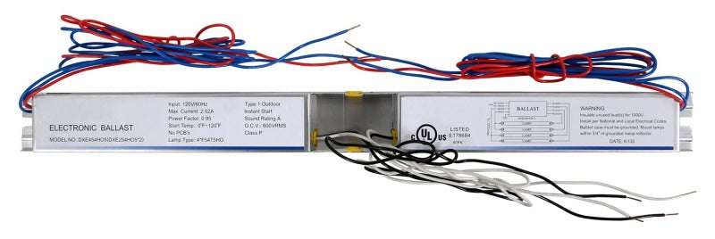 Ballast Replacement T5 HO 4 x 54 Watt - 120 Volt