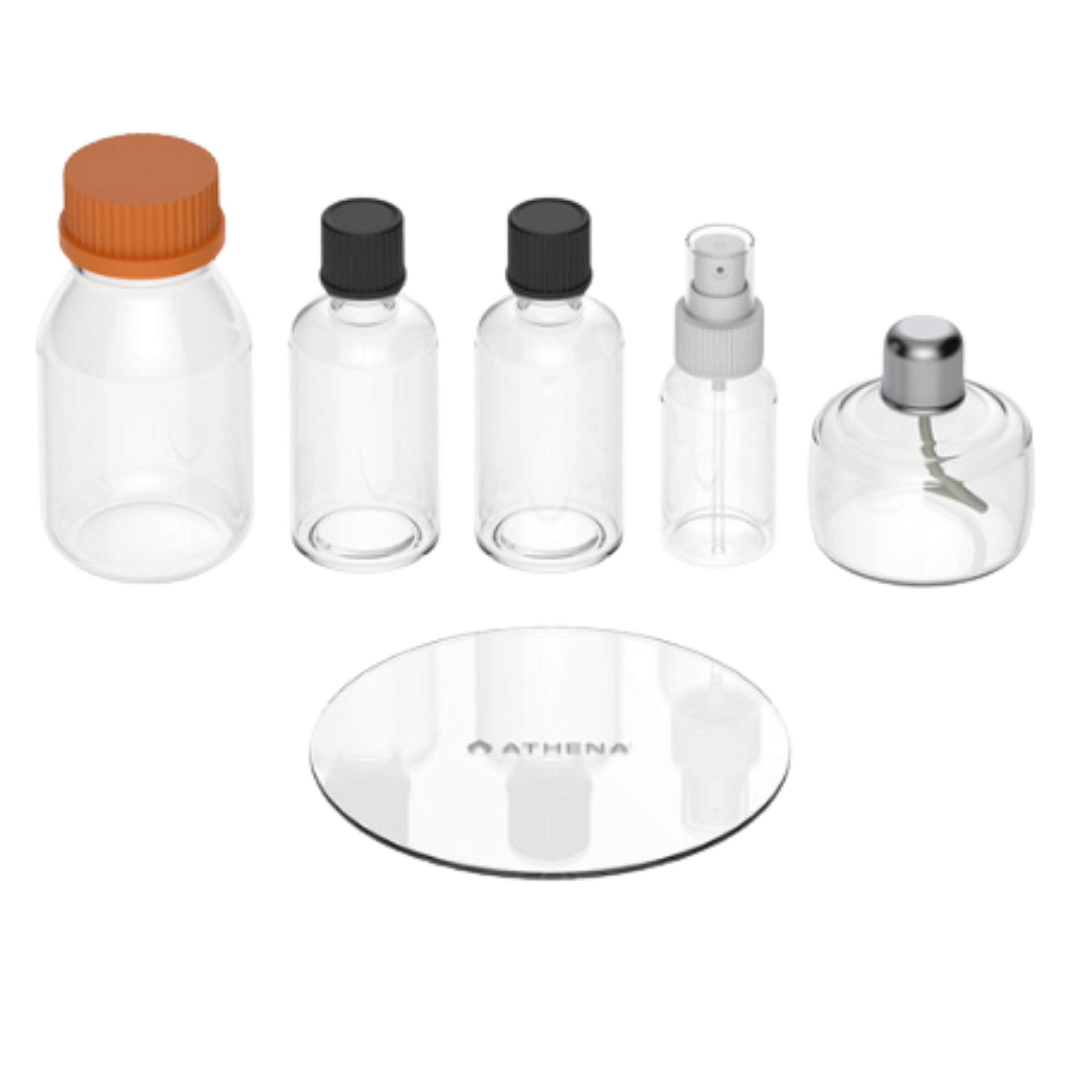 Athena Culture, Glassware — cristalería para cultivo de tejidos
