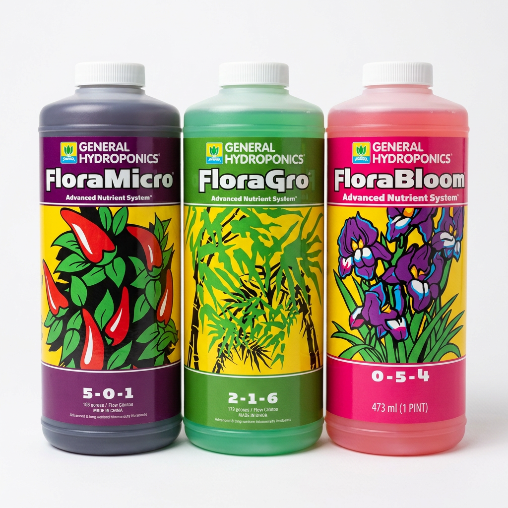 Kit General Hydroponics Base Quart/1L - foto del pack 3