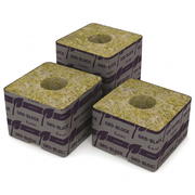 Grodan Delta 4 Block 3 in x 3 in x 2.5 in w/ Hole
