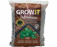 GROW!T Clay Pebbles, Small Bag, 2 gal
