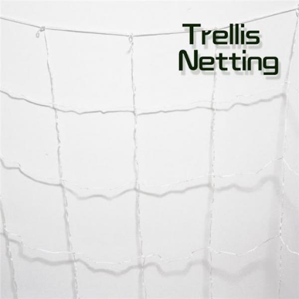 Gardener Trellis Netting (netting Size: 5 ft x 15 ft Mesh Size: 6" x 6"). - Pachamama Indoor Farming Culture