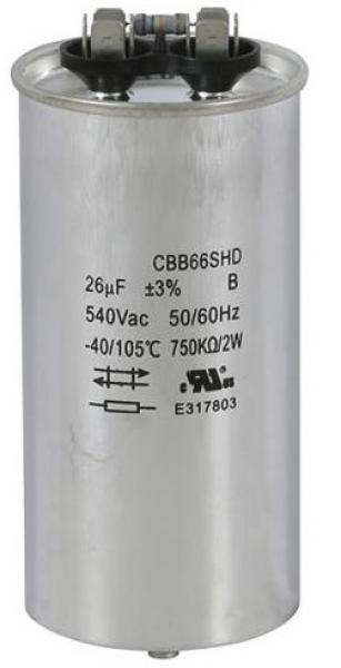 Condensadores de repuesto HPS 1000 DE - 36,5 UF / 480 MFD Volt (único/húmedo)