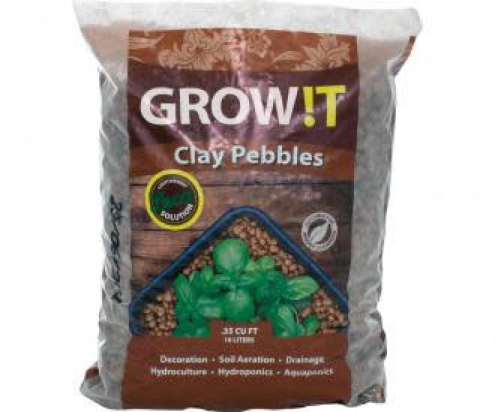 GROW!T Clay Pebbles, 10 lt - Pachamama Indoor Farming Culture