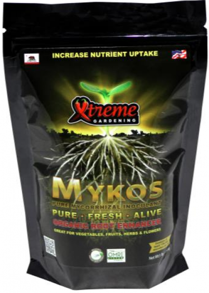 Xtreme Gardening MYKOS pure mycorrhizal inoculum, 1 lb
