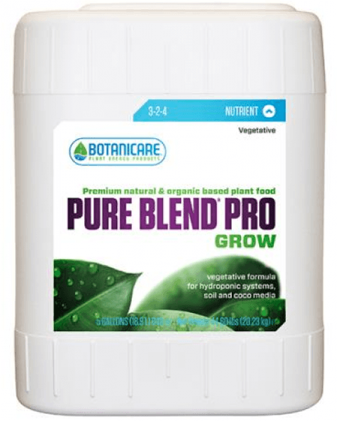 Botanicare Pure Blend Pro Grow, 5 galones