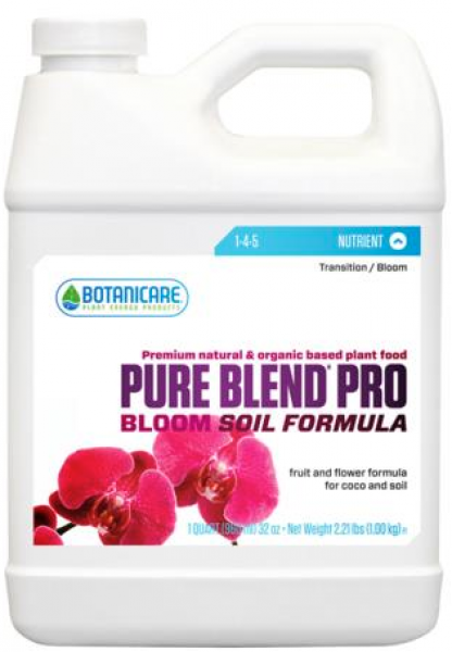 Botanicare Pure Blend Pro Bloom Soil, 1 qt