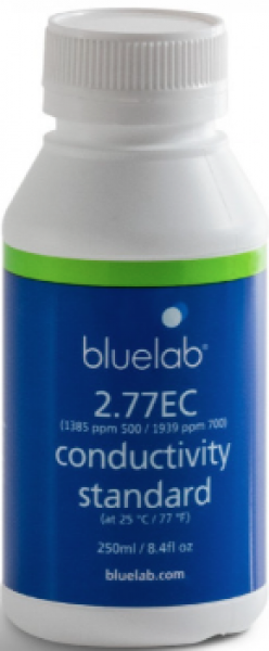 Solución estándar de conductividad Bluelab 2.77 EC - 250 ml