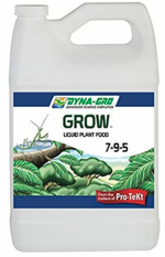 Dyna-Gro Grow 7-9-5 Alimento para plantas, 1 cuarto de galón