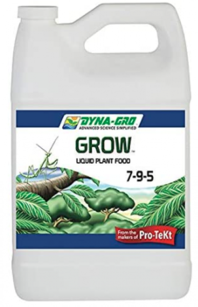 Dyna-Gro Grow 7-9-5 Plant Food, 1 gal