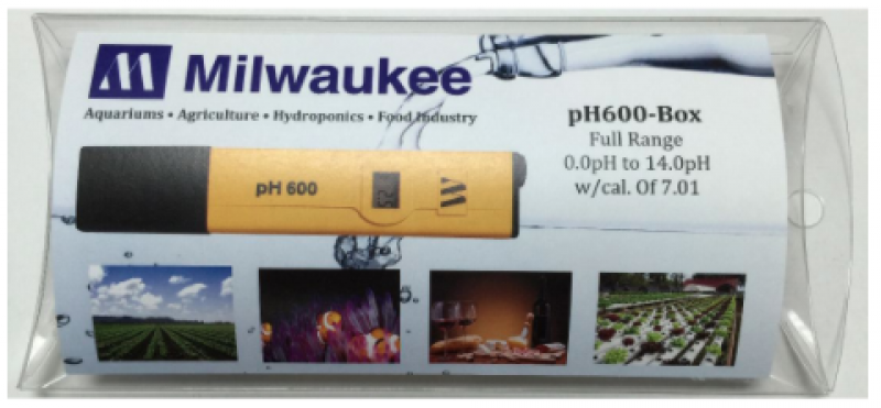 Milwaukee Instruments pH 600 pH Tester w/1 Point Manual Calibration - Pachamama Indoor Farming Culture