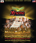Xtreme Gardening MYKOS ROOT PACKS great for hydro, 50 packets, 17.6 oz (500 gm)