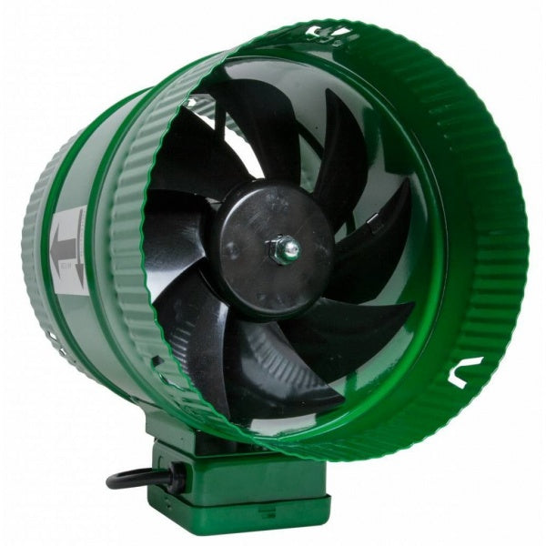 Active Air 8 in Inline Booster Fan, 471 cfm - Pachamama Indoor Farming Culture