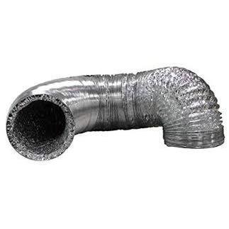 Ideal-Air Silver/Silver Flex Ducting 8 in x 25 ft - Pachamama Indoor Farming Culture