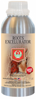 House & Garden Roots Excelurator, (silver bottle), 500 ml - Pachamama Indoor Farming Culture