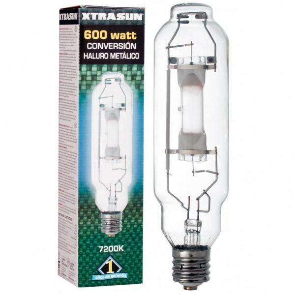 Lámpara de conversión de halogenuros metálicos (MH) Xtrasun, 600 W, 7200 K