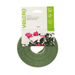 Velcro Plant Ties, 45' x 0.5" Green (6 u/pck)
