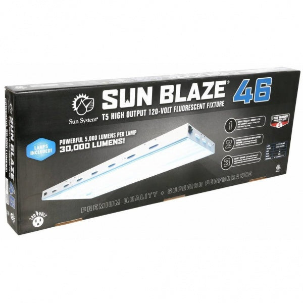 Sun Blaze T5 HO 46 - 4 ft 6 Lamp - 120 Volt