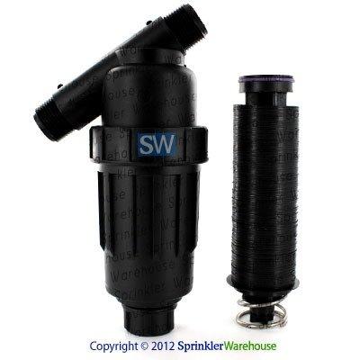 C.A.P. Inline Water Filter with Poly Mesh Element, 3/4"